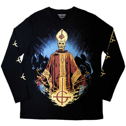 Ghost Papa A Radient Ghouls Unisex Long Sleeve T-Shirt
