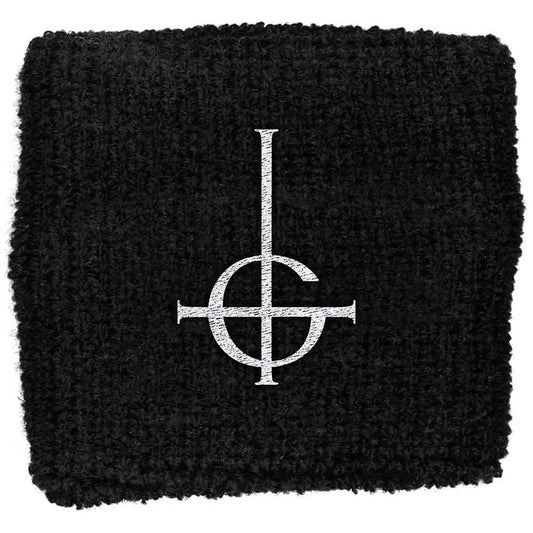 Ghost Grucifix Embroidered Wristband