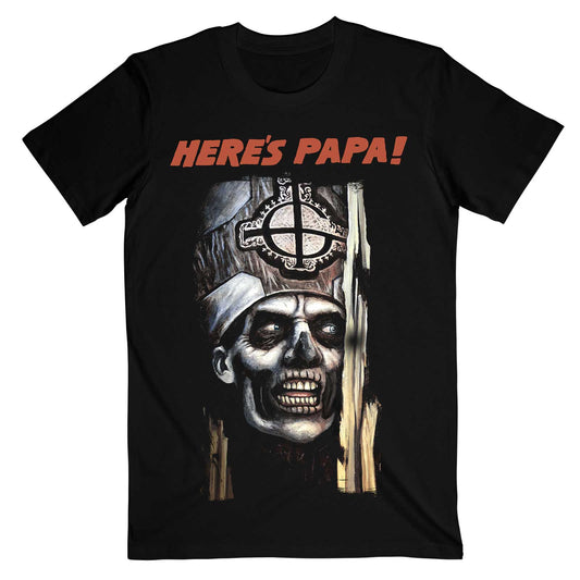 Ghost Here's Papa Unisex T-Shirt