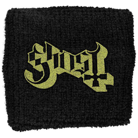 Ghost Logo Fabric Embroidered Wristband