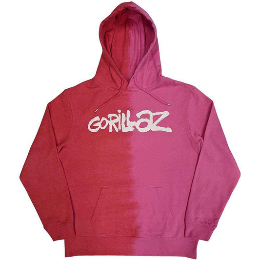 Gorillaz Two Tone Brush Logo Unisex Hoodie