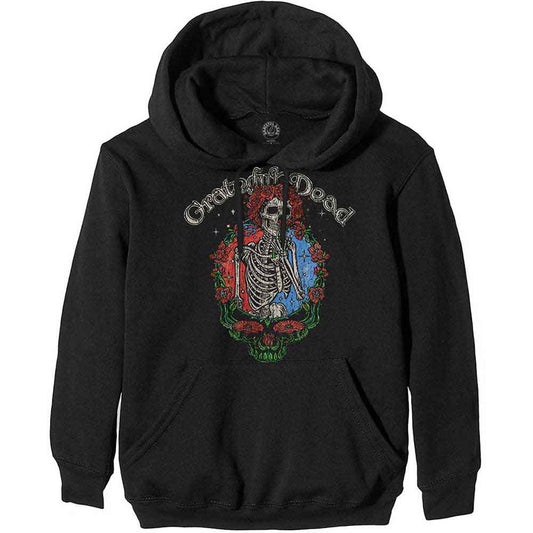 Grateful Dead Floral Stealie Unisex Pullover Hoodie