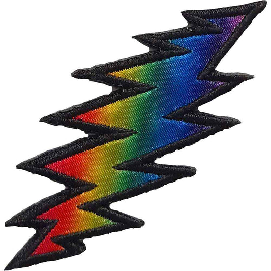 Grateful Dead Lighning Rainbow Patch