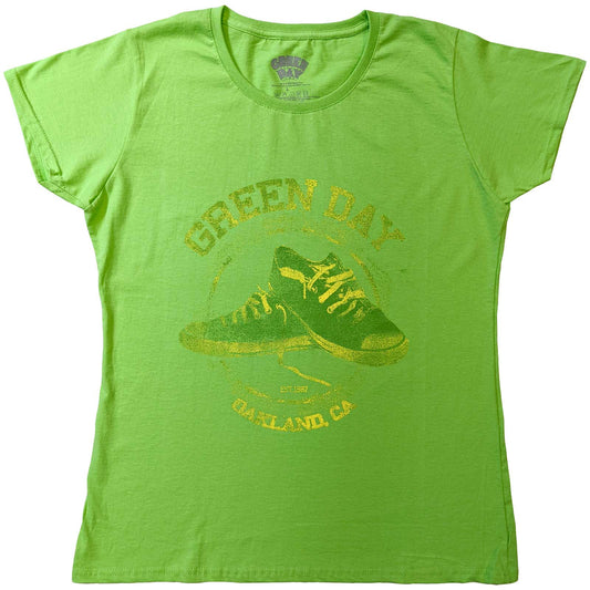 Green Day All Stars Ladies T-Shirt