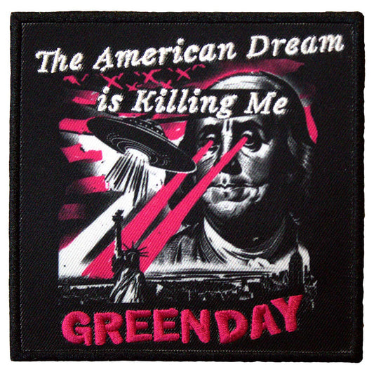 Green Day Printed Patch: American Dream