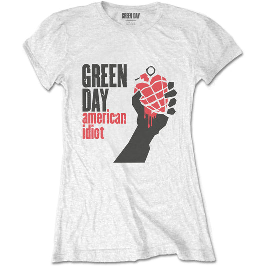 Green day American Idiot Ladies T-Shirt