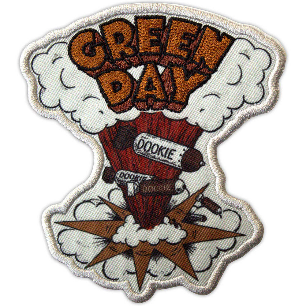 Green Day Printed Patch: Dookie Bombs