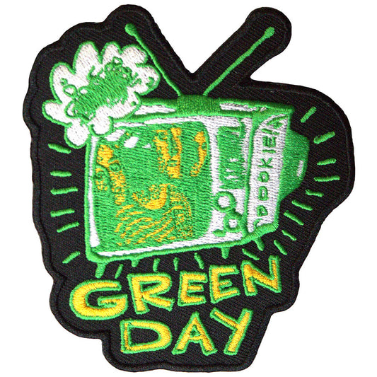 Green Day Woven Patch: Longview TV