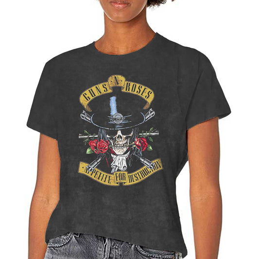 Guns N Roses Appetite Washed Unisex T-Shirt