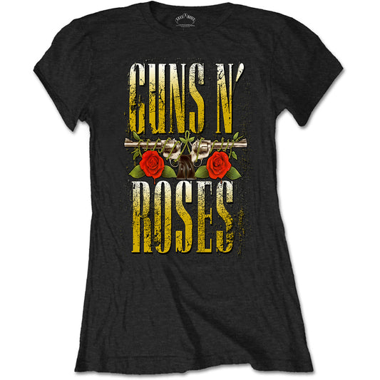 Guns N Roses Big Guns Ladies T-Shirt