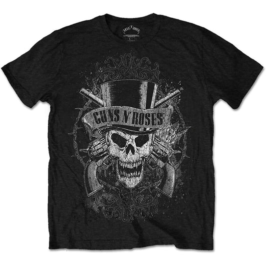 Guns N Roses Faded Skull Unisex T-Shirt