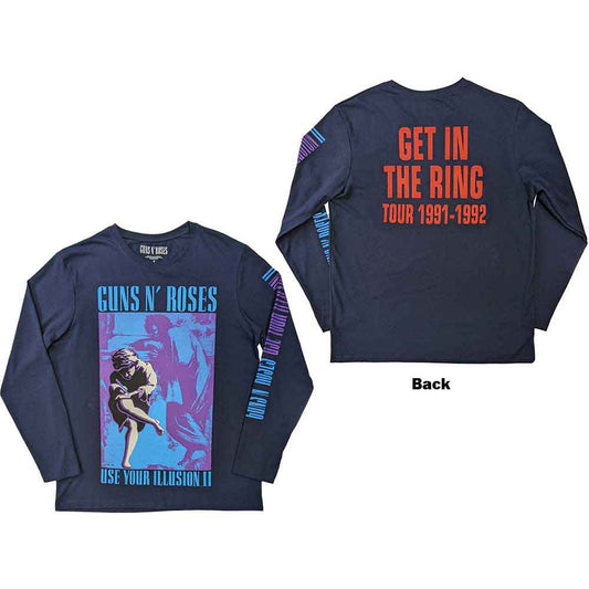 Guns N Roses Get in the Ring Tour Unisex Long Sleeve T-Shirt