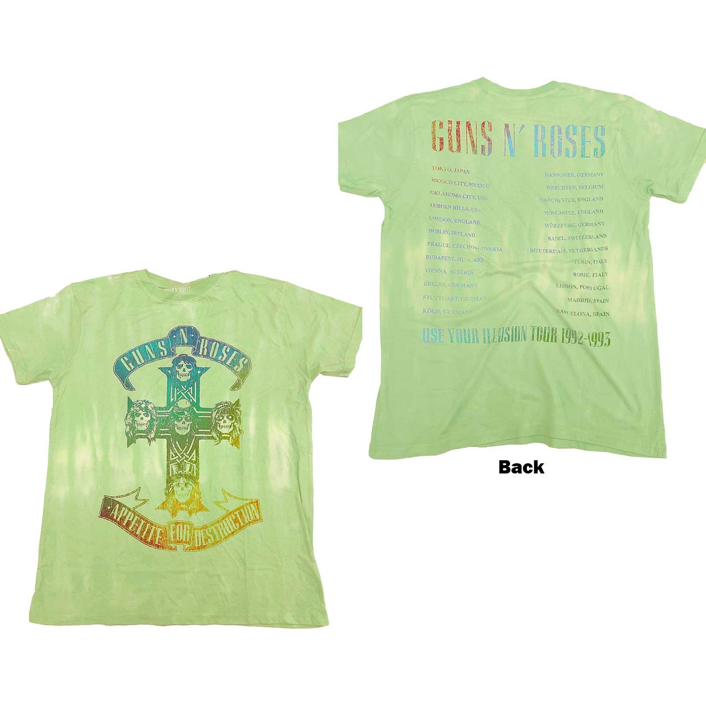 Guns N Roses Gradient Use Your Illusion Unisex T-Shirt