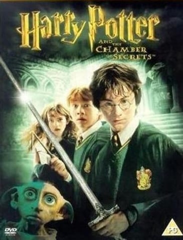 Harry Potter Chamber of Secrets DVD