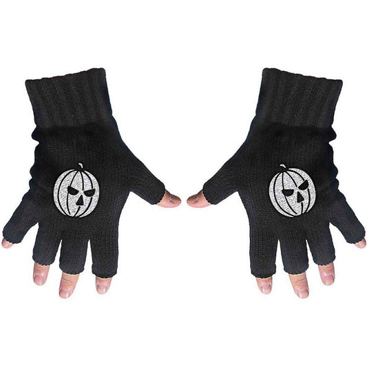Helloween Pumpkin  Unisex Fingerless Gloves