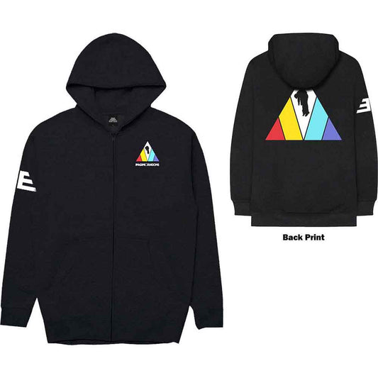 Imagine Dragons Triangle Unisex Zipped Hoodie