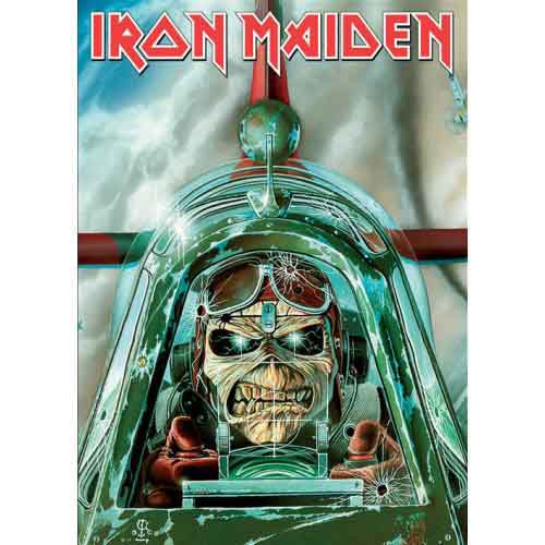 Iron Maiden Aces High Postcard