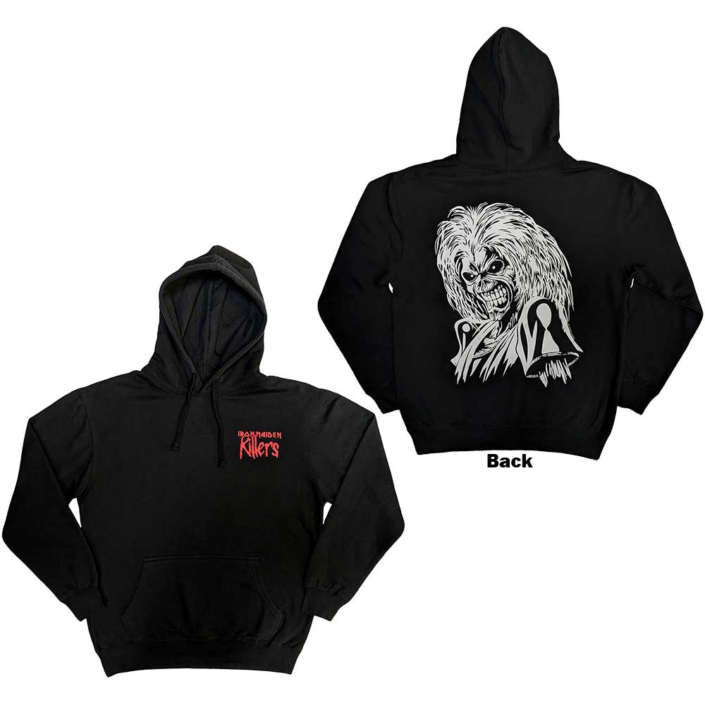 Iron Maiden Killers Eddie Unisex Pullover Hoodie