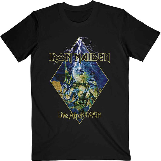 Iron Maiden Live After Death Diamond Unisex T-Shirt