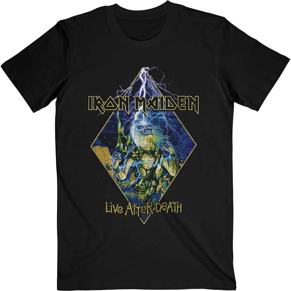 Iron Maiden Live After Death Diamond Unisex T-Shirt