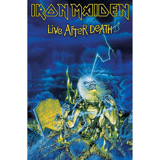 Iron Maiden Live After Death Textile Poster