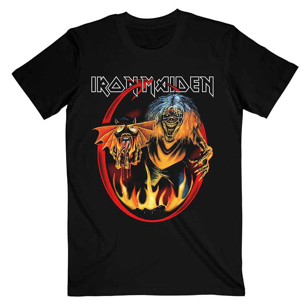 Iron Maiden Number of the Beast Devil Tail Unisex T-Shirt