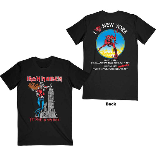 Iron Maiden The Beast In New York Unisex T-Shirt