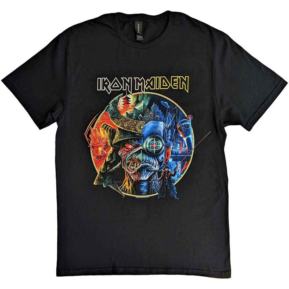 Iron Maiden The Future Past Tour 23 Circle Art Unisex T-Shirt