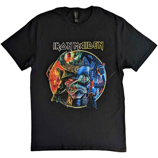 Iron Maiden The Future Past Tour 23 Circle Art Unisex T-Shirt
