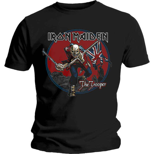 Iron Maiden Trooper Red Sky Unisex T-Shirt
