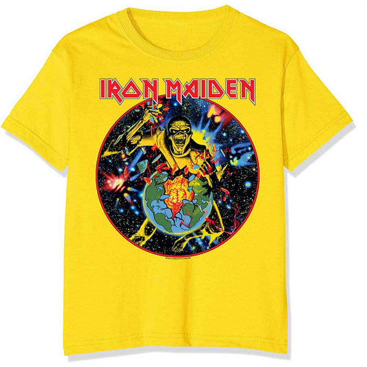 Iron Maiden World Piece Tour Circle Unisex T-Shirt