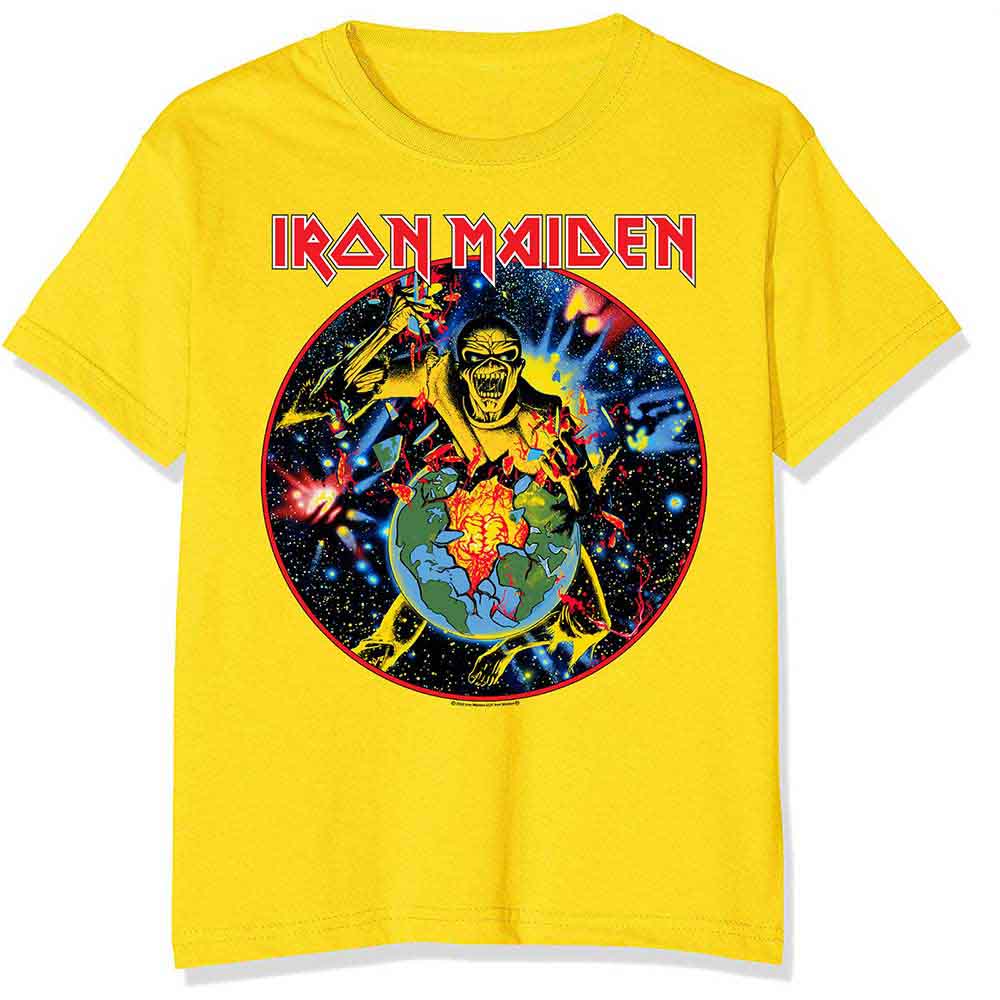 Iron Maiden World Piece Tour Circle Unisex T-Shirt