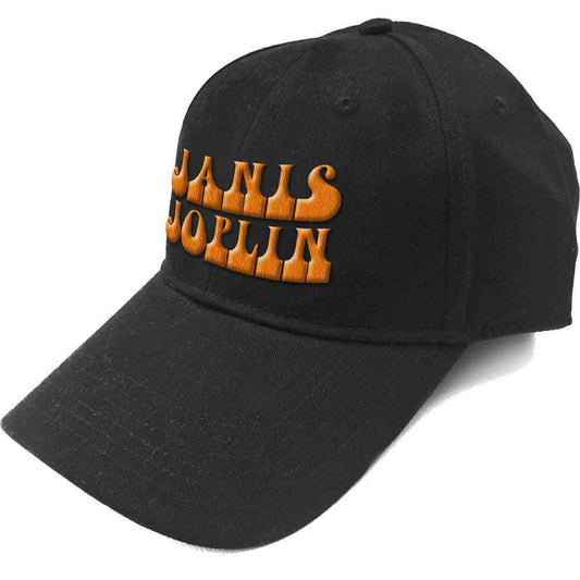 Janis Joplin Orange Logo Baseball Cap