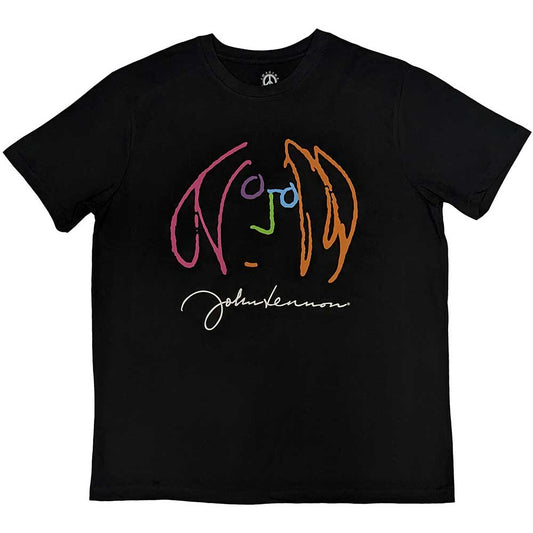 John Lennon Self Portrait Full Colour Unisex T-Shirt