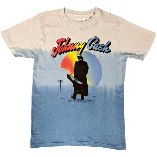 Johnny Cash Walking Guitar Unisex T-Shirt