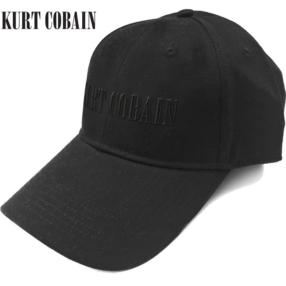 KURT COBAIN UNISEX BASEBALL CAP: LOGO