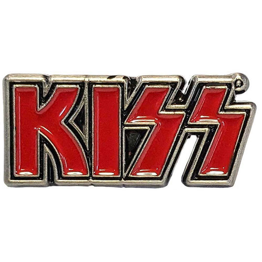 Kiss Logo Mini Pin Badge