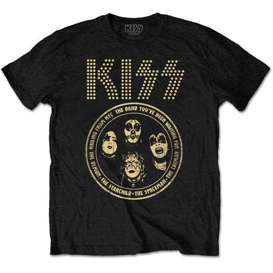 Kiss Band Circle Unisex T-Shirt