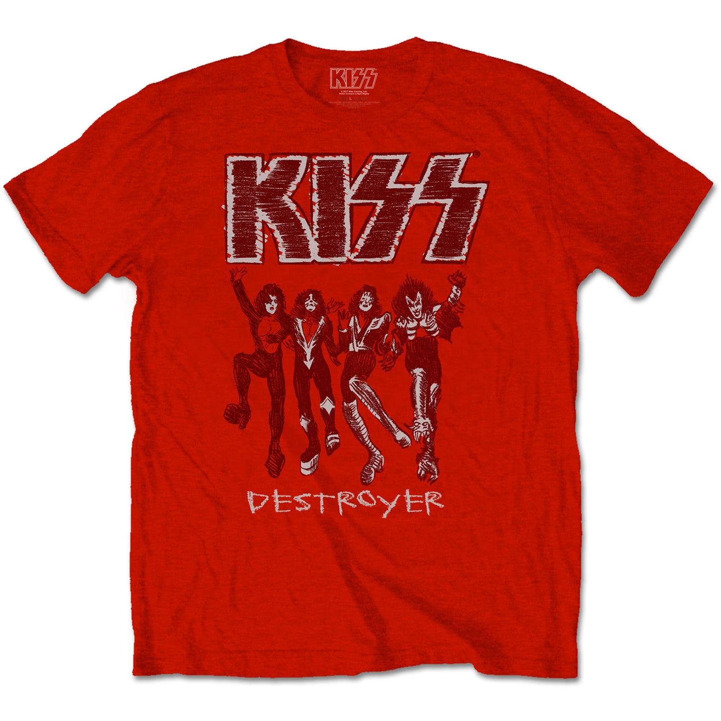 Kiss Destroyer Sketch Unisex T-Shirt