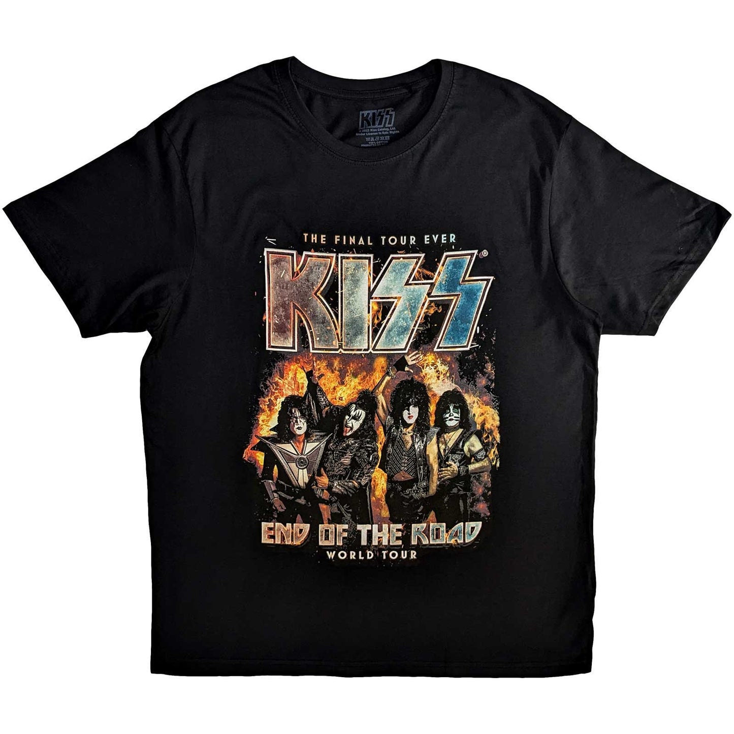 Kiss End Of The Road Final Tour Unisex T-Shirt