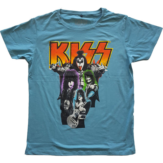 Kiss Neon Band Unisex T-Shirt