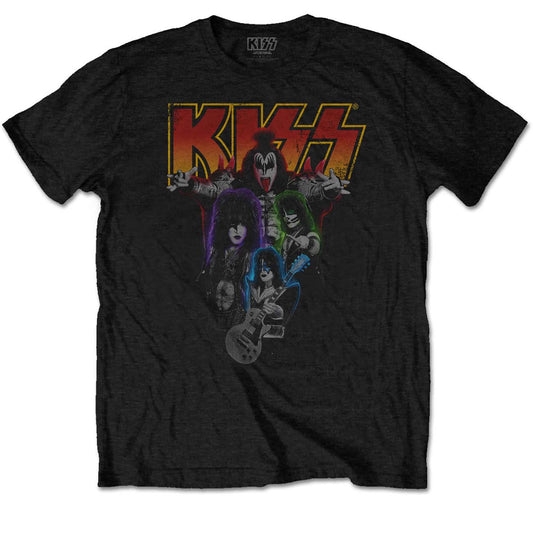Kiss Neon Band Unisex T-Shirt