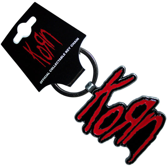 Korn Red Logo Keychain