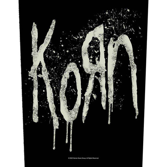 Korn Platter Logo Back Patch