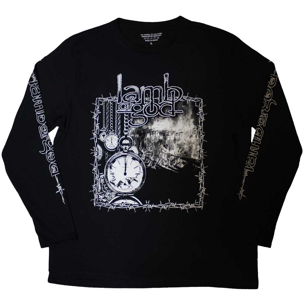 Lamb Of God Barbed Wire Unisex Long Sleeve T-Shirt