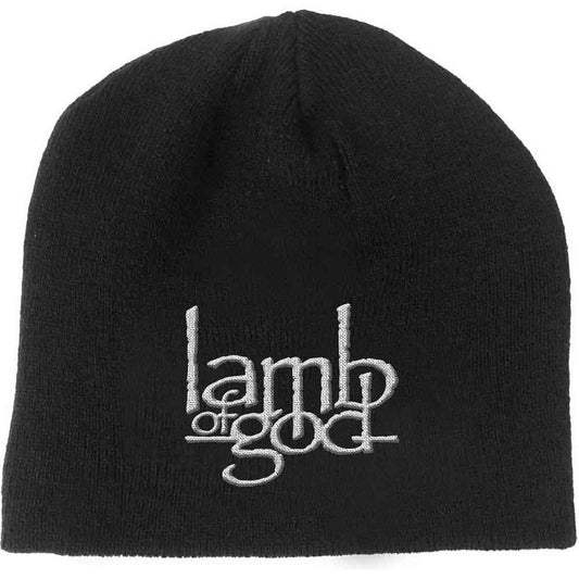LAMB OF GOD UNISEX BEANIE HAT: LOGO