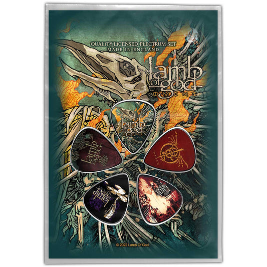 Lamb of God Omens Plectrum Pack