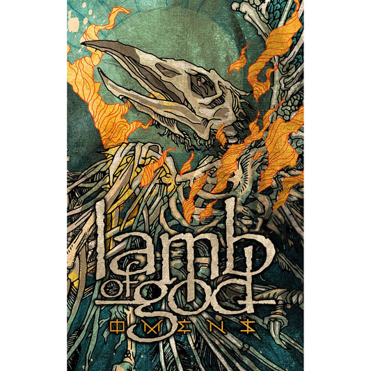 Lamb of God Omens Textile Poster