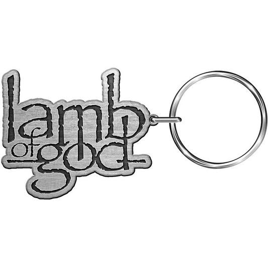 Lamb of God Logo Keychain