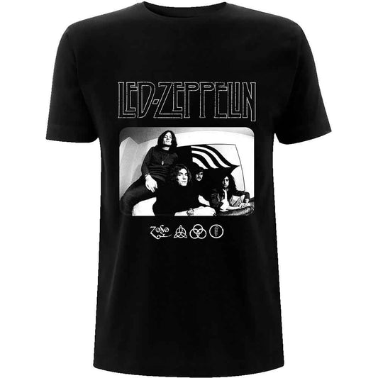 Led Zeppelin Icon Logo Photo Unisex T-Shirt